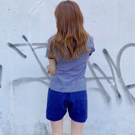 80's CHAMPION NOTRE DAME ボーダーTシャツ