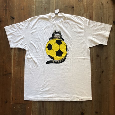 Kliban cat Tシャツ〝SOCCER〟