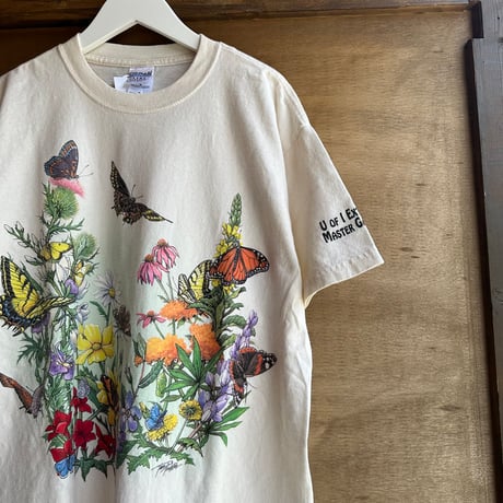 リアルバタフライTシャツ