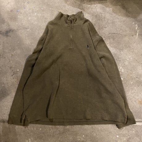 POLO Ralph Lauren ハーフジップコットンニット