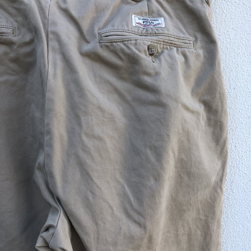 Polo by Ralph Lauren チノパン W34×L29 ベージュ | CUSTOM