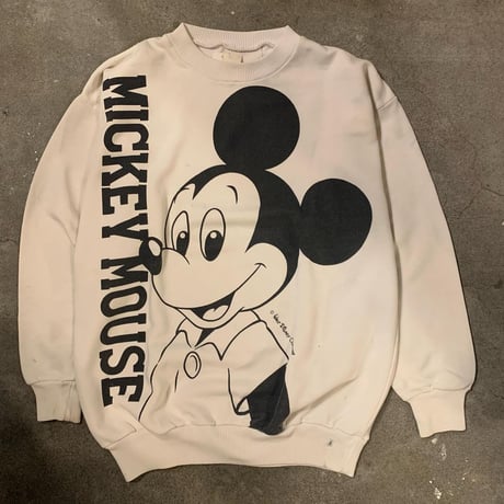mickey両面プリントスウェット