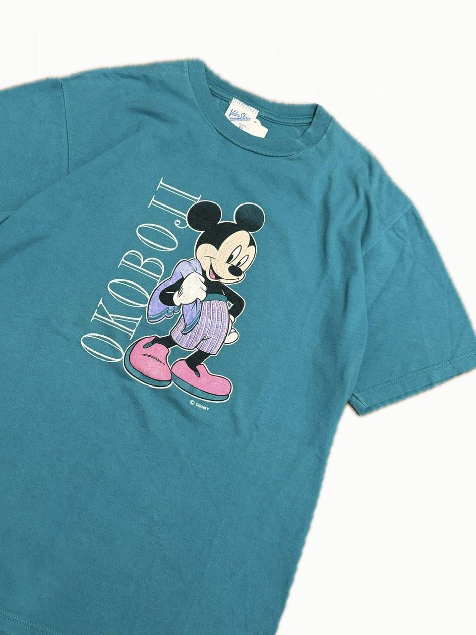 ミッキー ハンド シンデレラ城 90年代ヴィンテージ Tシャツ スノードーム ミッキー ハンド シンデレラ城 90年代ヴィンテージ Tシャツ