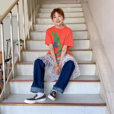 USA製adidasプリントTシャツ