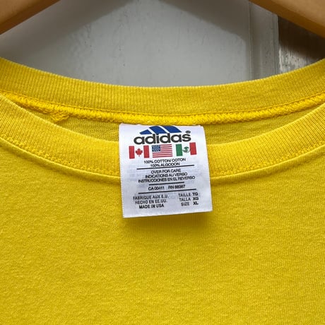 USA製　adidas プリントTシャツ