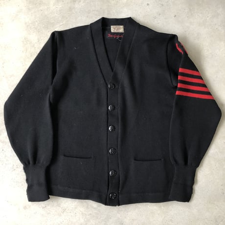 50's Dehen ビンテージレタードカーディガン