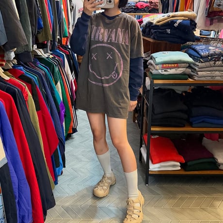 NIRVANA にこちゃんTシャツ