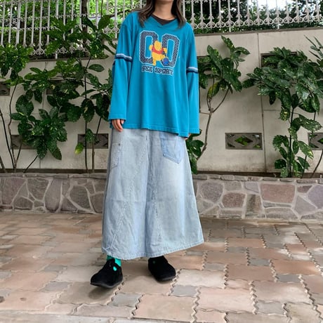 プーさんユニフォーム風ロンT