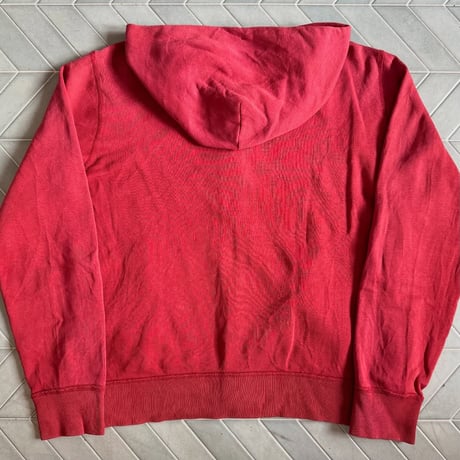 90s POLO ワンポイントジップパーカー