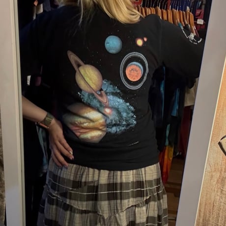 USA製 惑星プリントTシャツ