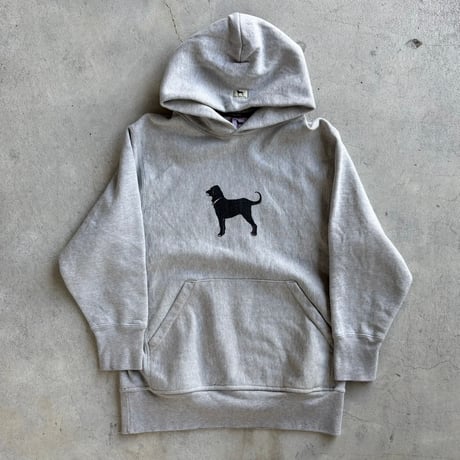 The Black Dog プリントパーカー