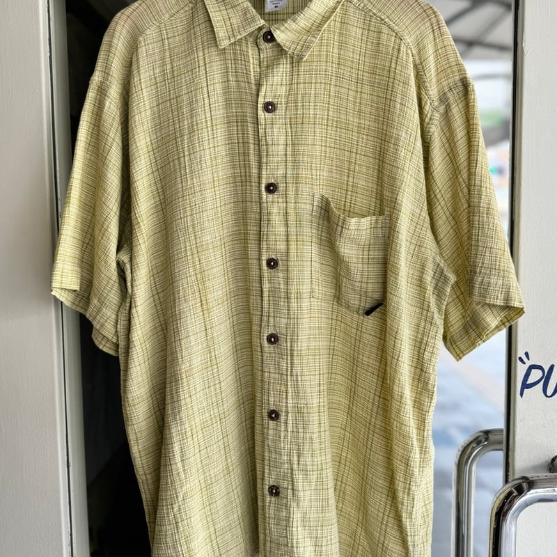 patagonia オーガニックコットン 半袖シャツ M Patagonia半袖オーガニックコットンシャツ M | CUSTOM FEVER