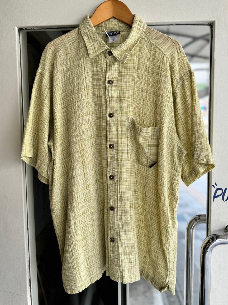 patagonia オーガニックコットン 半袖シャツ XL Patagonia半袖オーガニックコットンシャツ M | CUSTOM FEVER