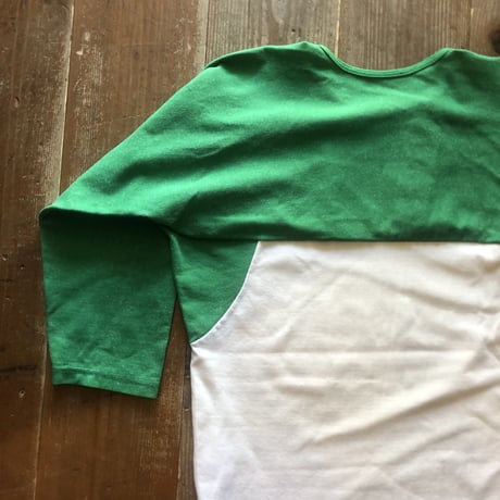 70's ラッセル7部袖ヘンリーネックTシャツ