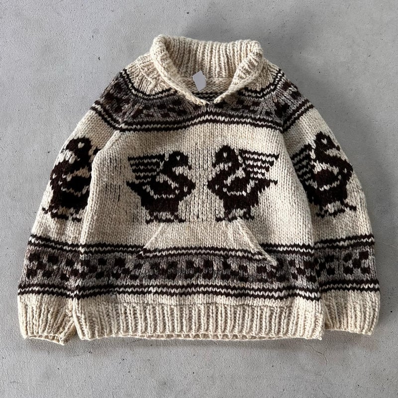 カウチンプルオーバーニット | CUSTOM FEVER