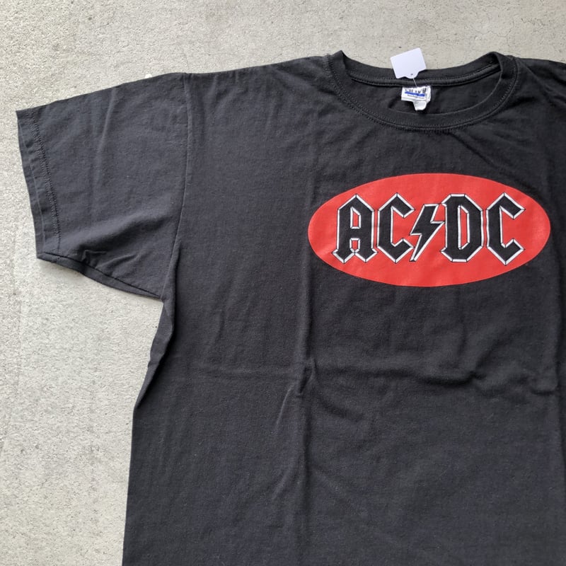 AC/DCロゴプリントTシャツ XL | CUSTOM FEVER