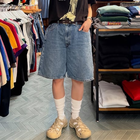 Levi's 550 デニムハーフパンツ (W34)