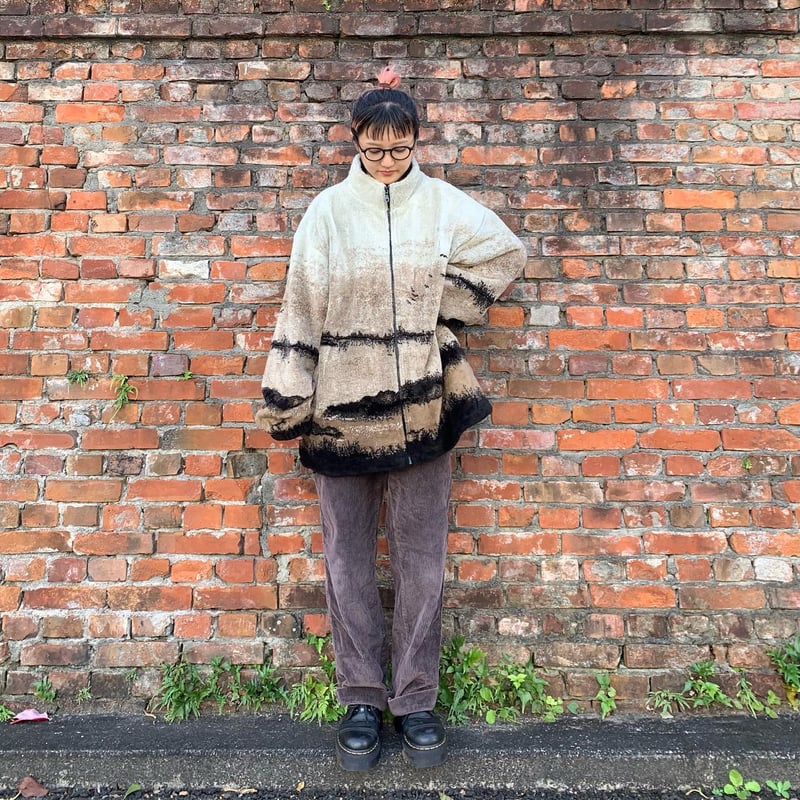 総柄ボアジャケット | CUSTOM FEVER