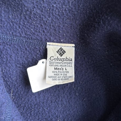 USA製　Colombia ハーフジップフリース