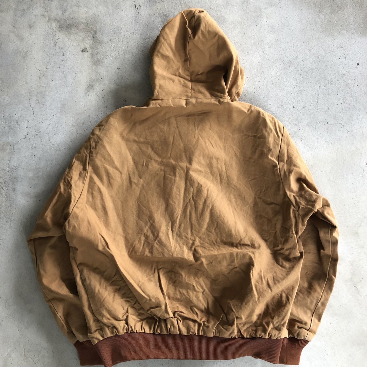【KEY】キー　アクティブジャケット　ダック地　茶色　S 美品　裏地フリース　i USA製 KEY ダック地ワークジャケット | CUSTOM FEVER