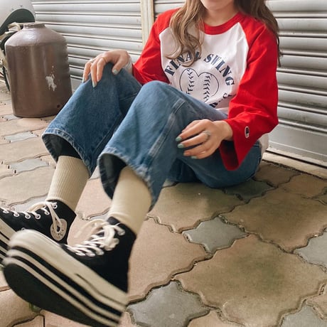 CHAMPIONラグランTシャツ