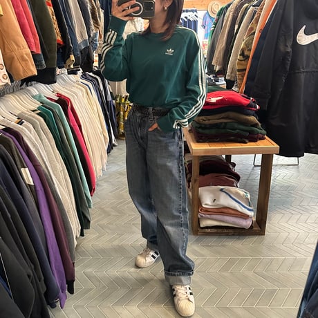 adidas ラグランロンT