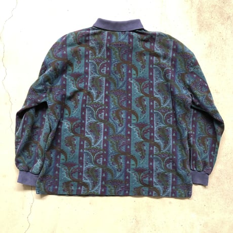 USA製Ralph Lauren総柄ポロシャツ