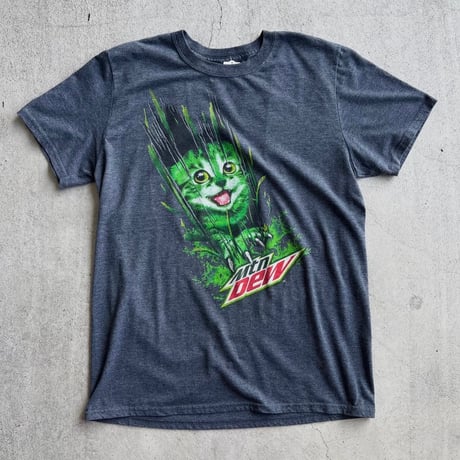 Mountain Dew 猫Tシャツ