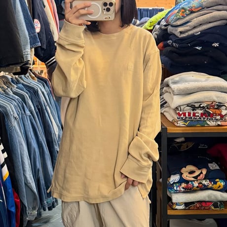 90s Timberland サーマルロンT