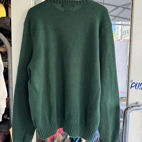 POLO コットンニットセーター XL