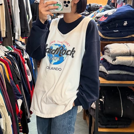 90s USA製 Hard Rock cafeタンクトップ