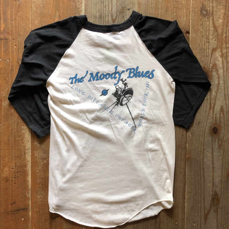 THE MOODY BLUES WORLD TOUR1981 ラグランスリーブTシャツ | C