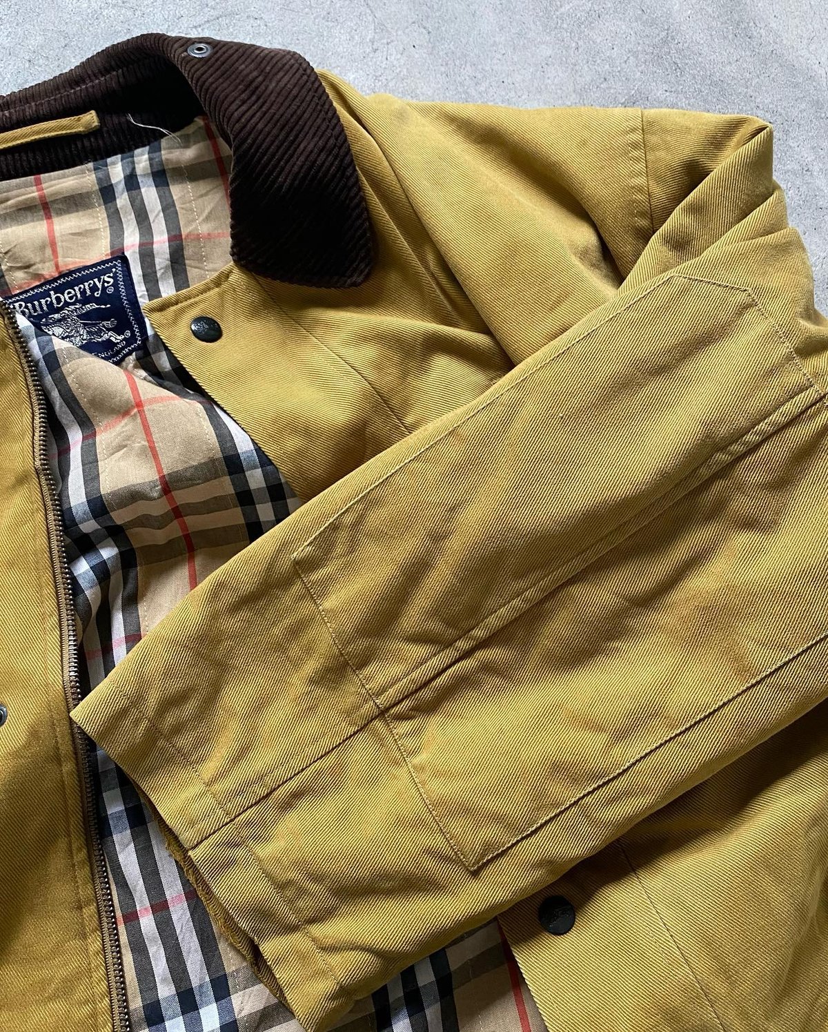 Burberrys襟コーデュロイジャケット | CUSTOM FEVER Burberrys襟コーデュロイジャケット | CUSTOM FEVER
