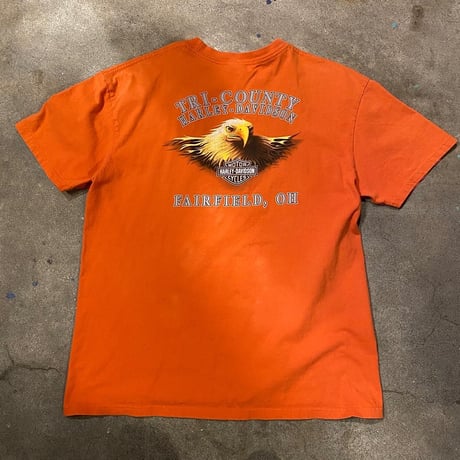 ハーレーダビッドソン両面プリントTシャツ