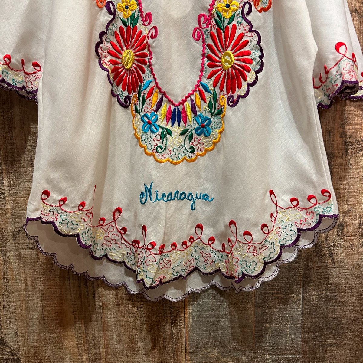メキシコ刺繍フリルブラウス | CUSTOM FEVER メキシコ刺繍フリルブラウス | CUSTOM FEVER