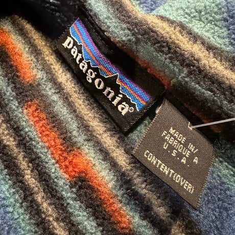 USA製 90's PATAGONIA〝柄パタ〟XL