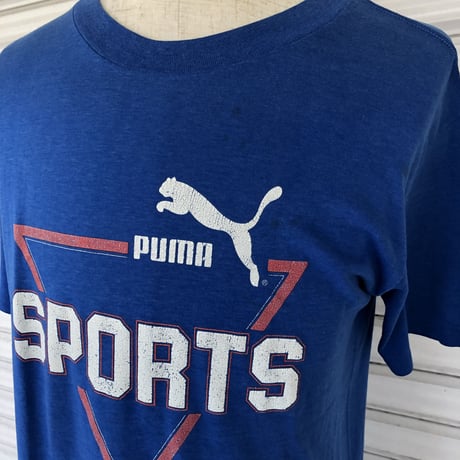 80's  PUMA プリントTシャツ