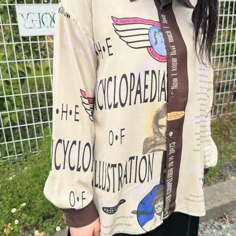piancavallo プリントシャツ