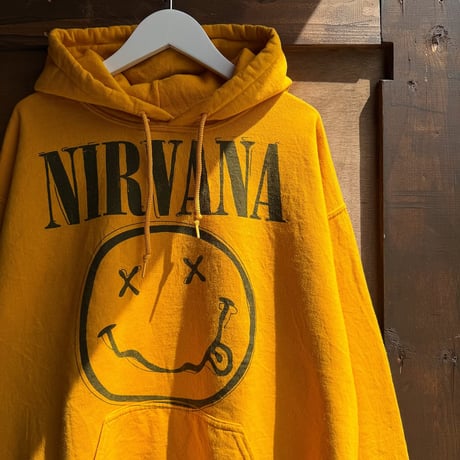 NIRVANA プリントパーカー