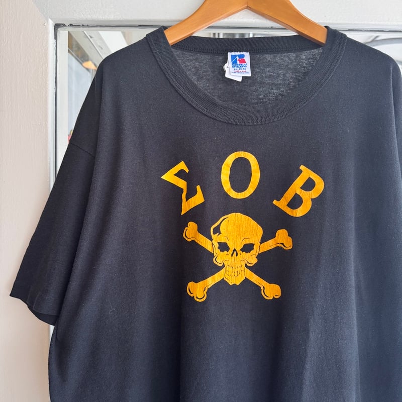 80's Russell スカルプリントTシャツ XL | CUSTOM FEVER