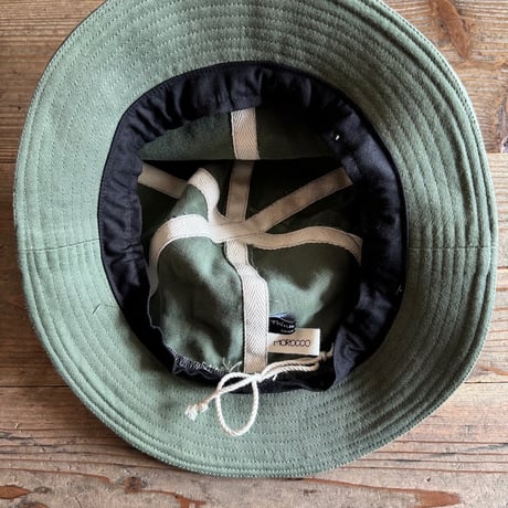 CF別注　Morocco ハット  Military Cotton Sateen, OG 107