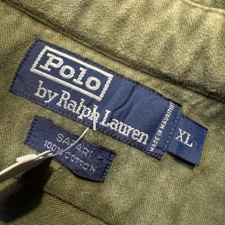 Ralph Lauren モールスキンシャツ 〝SAFARI〟