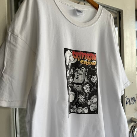 00's CRYPTOZOO CREW プリントTシャツ XL