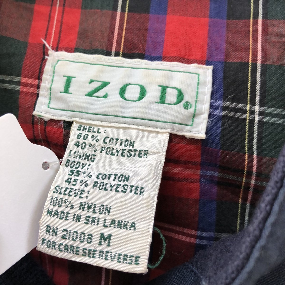 IZOD スウィングトップ ネイビー | CUSTOM FEVER