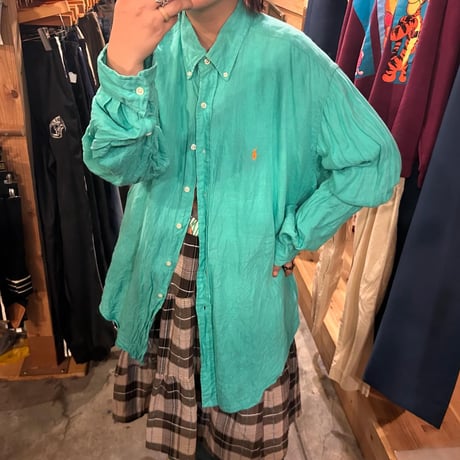 Ralph Lauren リネン長袖シャツ