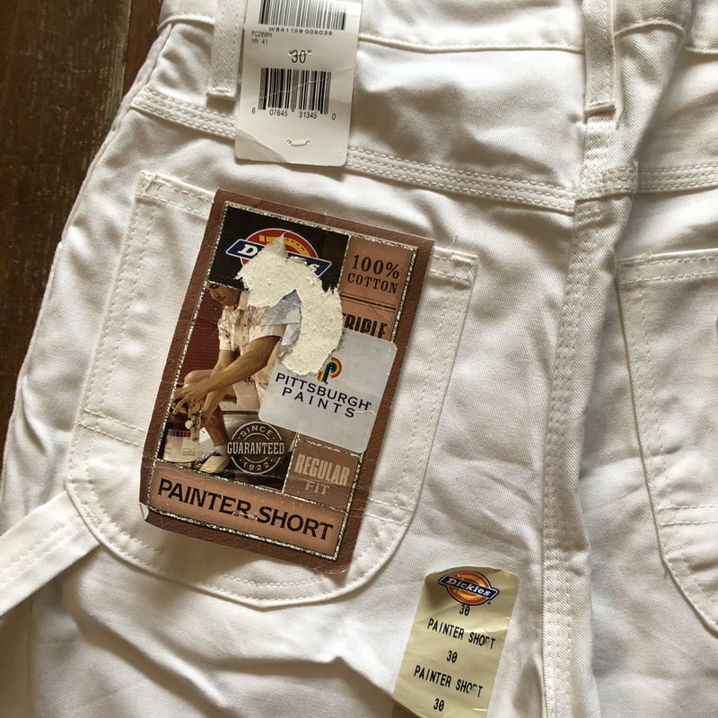 Dickies 00's 未使用 白ペインターショーツ W30 | CUSTOM FEVER Dickies 00's 未使用 白ペインターショーツ W30 | CUSTOM FEVER