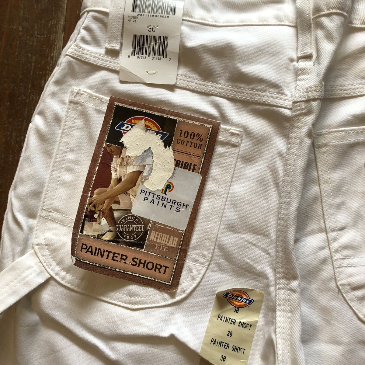 Dickies 00's 未使用 白ペインターショーツ W30 | CUSTOM FEVER Dickies 00's 未使用 白ペインターショーツ W30 | CUSTOM FEVER