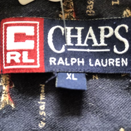 CHAPS RALPHLAUREN 魚柄シャツ