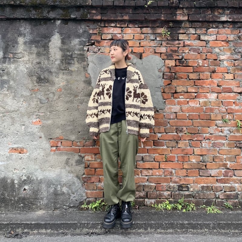 Vintage カウチンニットカーディガン | CUSTOM FEVER