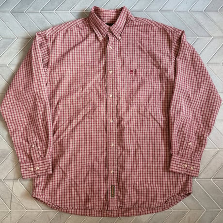 90s Timberland チェックシャツ